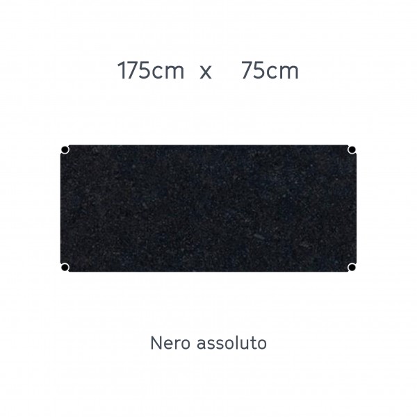 USM Haller Tisch 175x75cm Granit Nero Assoluto
